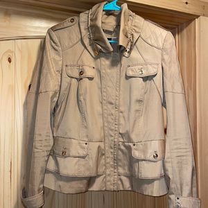 Brown White House Black Market Jacket